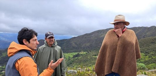 Corpoboyacá y comunidad de Monguí avanzan en la zonificación del Parque Natural Regional Siscunsí, Ocetá