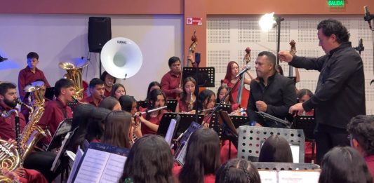 Banda Sinfónica de Samacá destaca en masterclass junto a Dinkol Arroyo