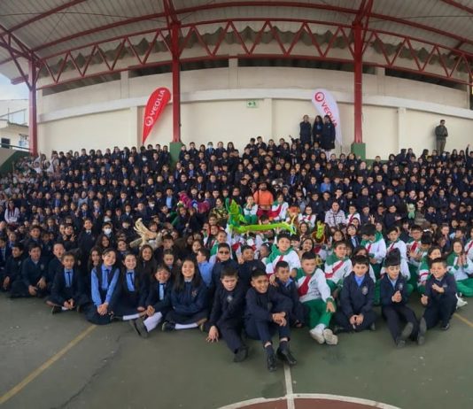 Por Tunja, 600 guardianes del planeta participan en ‘Alrededor de Iberoamérica’