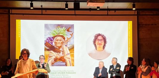 Artista boyacense Andrés Bonilla recibe mención de honor en el Gran Salón BAT de Arte Popular de Colombia