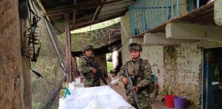 Operativo del Ejército incauta cerca de media tonelada de cocaína en Guateque, Boyacá