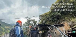 Corpoboyacá lideró operativo que permitió frenar actividad de minería ilegal cerca al Páramo de Pisba