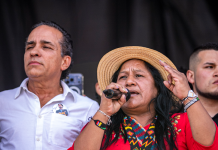 «Es el tiempo de los pueblos»: Aída Quilcué en Tunja, en imágenes