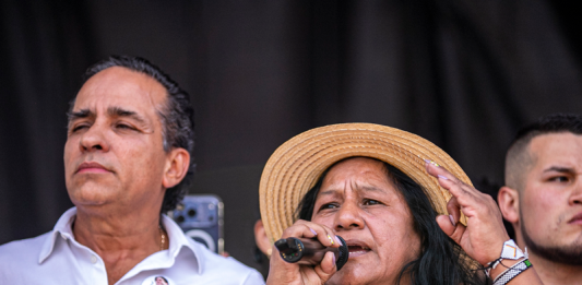 «Es el tiempo de los pueblos»: Aída Quilcué en Tunja, en imágenes