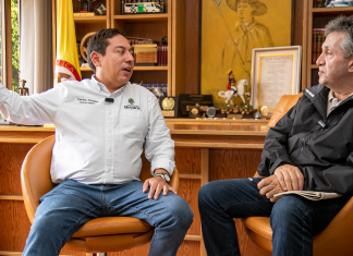 Carlos Amaya destaca millonarias inversiones en vías y salud y defiende gestión conjunta con el Gobierno nacional