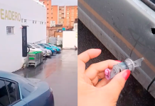 Denuncian robo a vehículo en supermercado en Tunja
