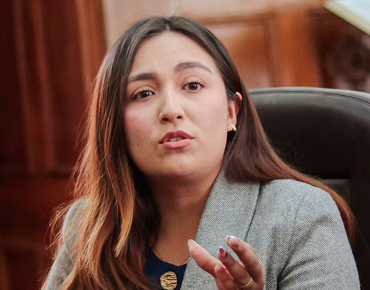 Atención: María Paula Jiménez Gómez, virtual alcaldesa encargada de Tunja