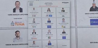 Sorteo de la tarjeta electoral en Tunja: ¿quién salió favorecido y quién no?