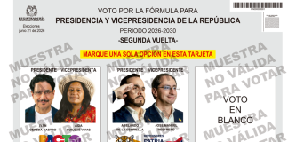 Claves para votar en segunda vuelta presidencial 2026