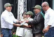 En el Día del Campesino, 217 familias de la provincia Valderrama reciben el reconocimiento a toda una vida trabajando la tierra