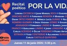 Recital poético por la vida