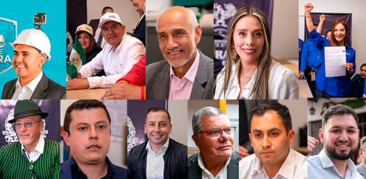 Las inscripciones de candidatos se convirtieron en un carnaval político en Tunja