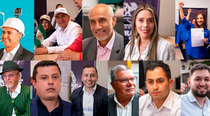 Las inscripciones de candidatos se convirtieron en un carnaval político en Tunja