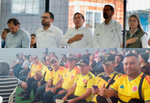 «Con ‘la camiseta del Tigre’», en reunión del ministro de Minas