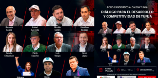 Tunja abre el debate: candidatos a la Alcaldía participarán en foro sobre desarrollo y competitividad