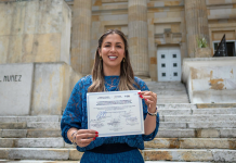 Zandra Bernal recibió credencial y ‘canta’ su voto para la Presidencia del Senado