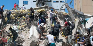Colombia amanece entre escombros