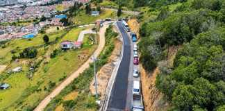 Intervienen la vía entre la Glorieta Norte de Tunja y el empalme con la carretera a Barbosa