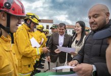 Homenaje a entidades e instituciones que participaron en la extinción del incendio de Villa de Leyva e Iguaque, en imágenes