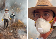 Bohórquez se puso las botas contra el fuego en Villa de Leyva