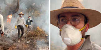 Bohórquez se puso las botas contra el fuego en Villa de Leyva