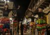 Las comparsas dieron color a la Noche de los Museos en Tunja