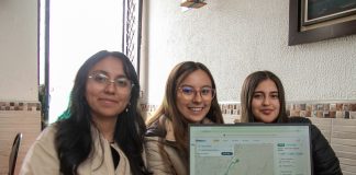 Tres jóvenes estudiantes crearon gratis una plataforma para saber qué bus tomar en Tunja