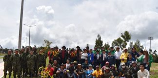 Tunja inició la Semana Ambiental con la siembra de 100 plantas en San Antonio