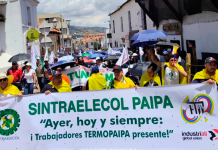 Sintraelecol protesta contra De la Espriella, pero ve una “lucecita” para el carbón en su Gobierno