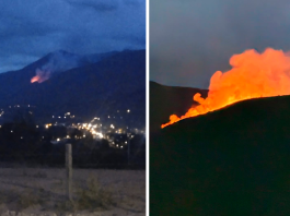 Otro incendio forestal preocupaba anoche a Villa de Leyva