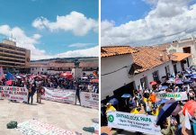 Apoteósicas movilizaciones por dignidad